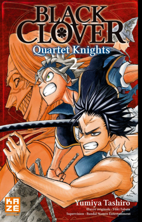 couverture manga Black clover - Quartet Knights T2