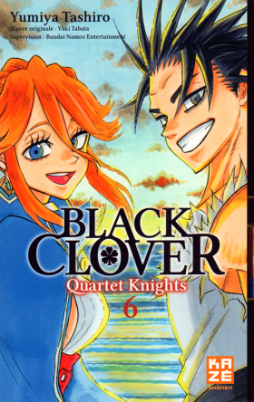 couverture manga Black clover - Quartet Knights T6