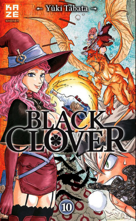 couverture manga Black clover T10