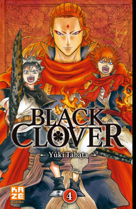 couverture manga Black clover T4