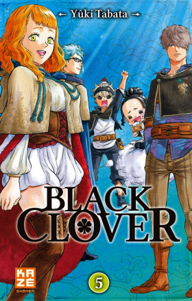couverture manga Black clover T5
