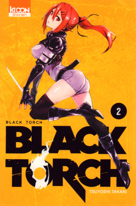 couverture manga Black torch T2