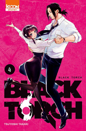 couverture manga Black torch T4
