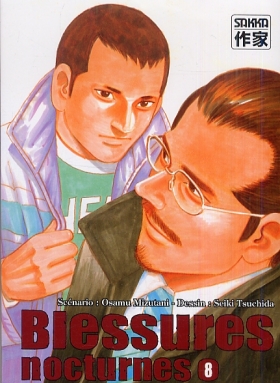 couverture manga Blessures Nocturnes T8