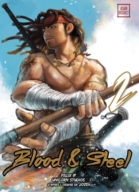 couverture manga Blood & steel  T2
