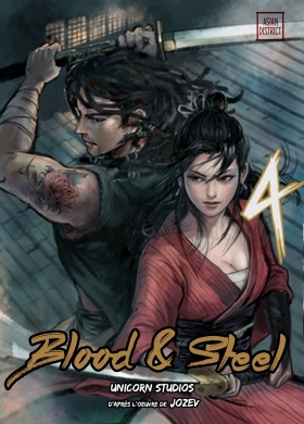 couverture manga Blood & steel  T4