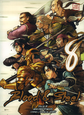 couverture manga Blood & steel  T8