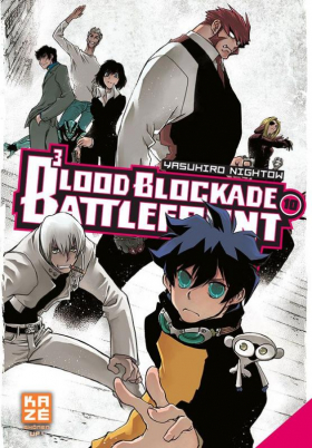 couverture manga Blood blockade battlefront T10