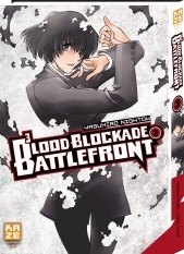 couverture manga Blood blockade battlefront T3