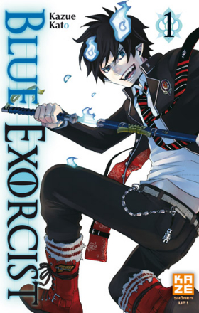 couverture manga Blue exorcist T1