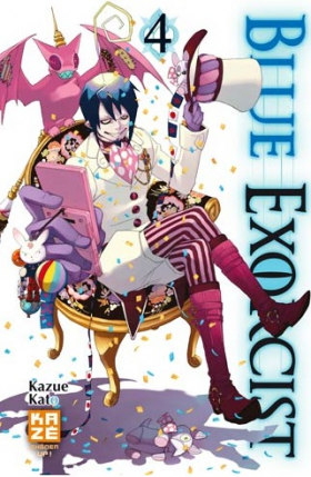couverture manga Blue exorcist T4