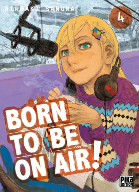couverture manga Born to be on air ! T4