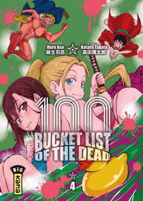 couverture manga Bucket list of the dead T4