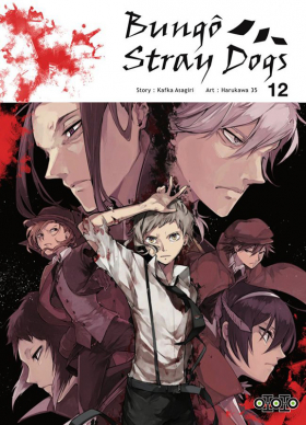 couverture manga Bungô stray dogs T12