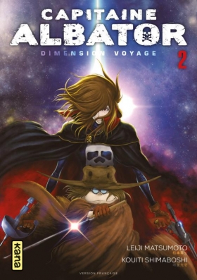 couverture manga Capitaine Albator Dimension voyage T2