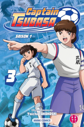 couverture manga Captain Tsubasa Anime comics – Saison 1, T3