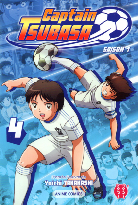couverture manga Captain Tsubasa Anime comics – Saison 1, T4
