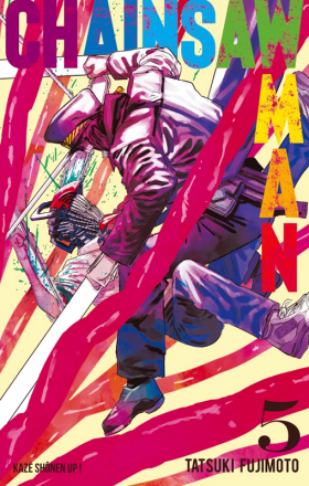 couverture manga Chainsaw man T5