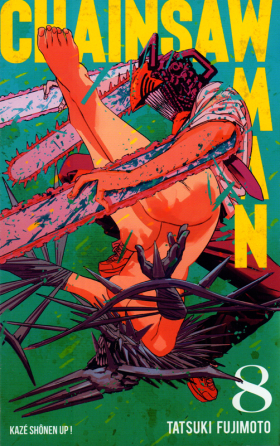couverture manga Chainsaw man T8