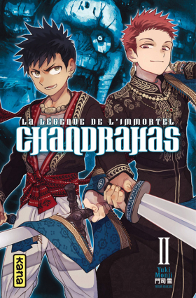couverture manga Chandrahas la légende de l’immortel T2