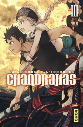 couverture manga Chandrahas la légende de l’immortel T3