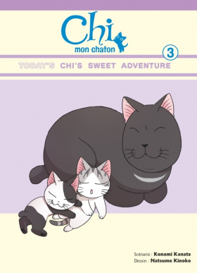 couverture manga Chi mon chaton T3