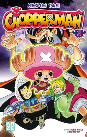 couverture manga Chopperman T3