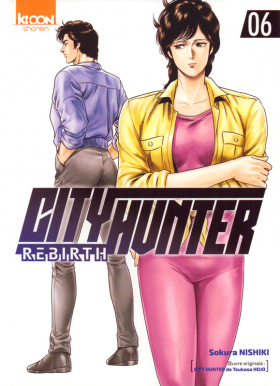 couverture manga City Hunter rebirth T6