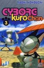couverture manga Cyborg Kurochan T3