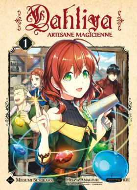 couverture manga Dahliya - Artisane magicienne T1