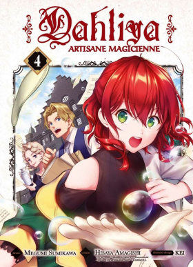 couverture manga Dahliya - Artisane magicienne T4