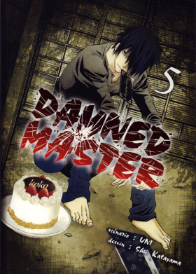 couverture manga Damned master  T5