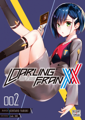 couverture manga Darling in the Franxx T2