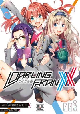 couverture manga Darling in the Franxx T3