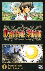 couverture manga Darren shan  T1