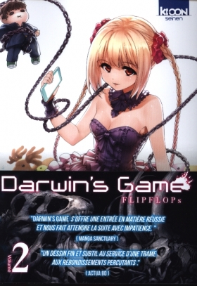 couverture manga Darwin’s game T2