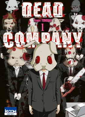 couverture manga Dead company T1