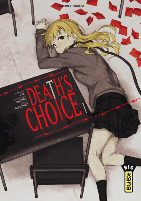 couverture manga Death’s choice T1