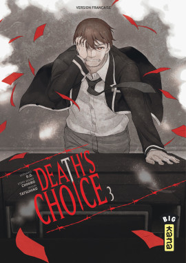 couverture manga Death’s choice T3