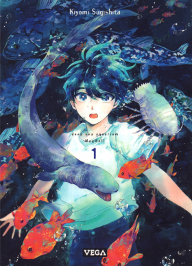couverture manga Deep sea aquarium Magmell T1