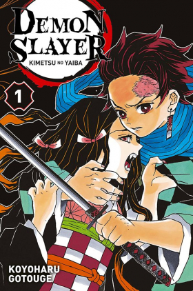 couverture manga Demon slayer T1