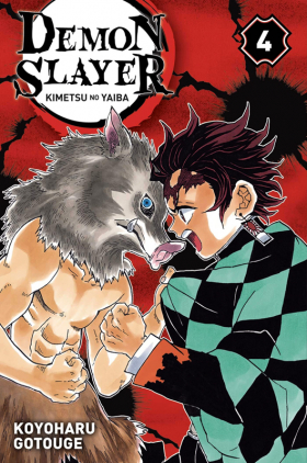 couverture manga Demon slayer T4