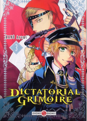 couverture manga Dictatorial grimoire T3