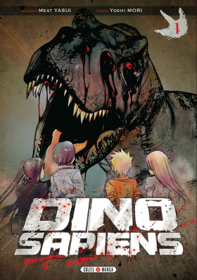 couverture manga Dino-sapiens T1