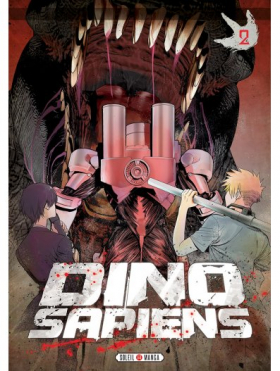 couverture manga Dino-sapiens T2