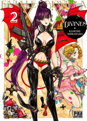 couverture manga Divines T2