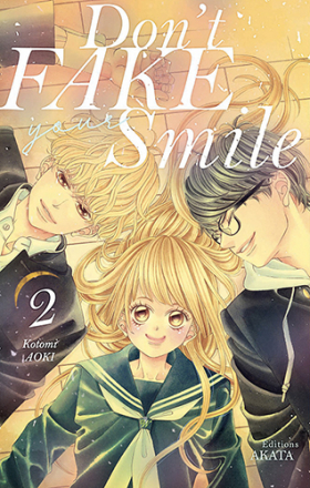 couverture manga Don&#039;t fake your smile T2