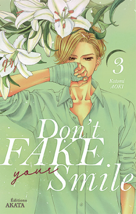 couverture manga Don&#039;t fake your smile T3