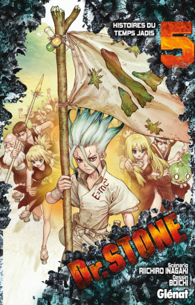couverture manga Dr Stone T5