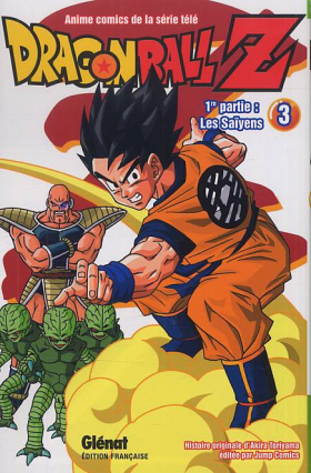 couverture manga Dragon Ball Z – cycle 1 : Les Saïyens, T3